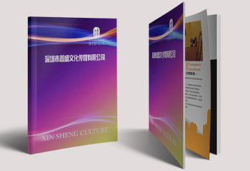 《鑫盛文化》傳媒行業(yè)畫冊設(shè)計