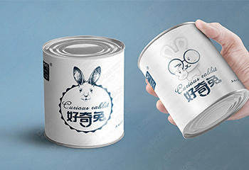 食品熟食包裝-兔頭食品包裝盒設(shè)計